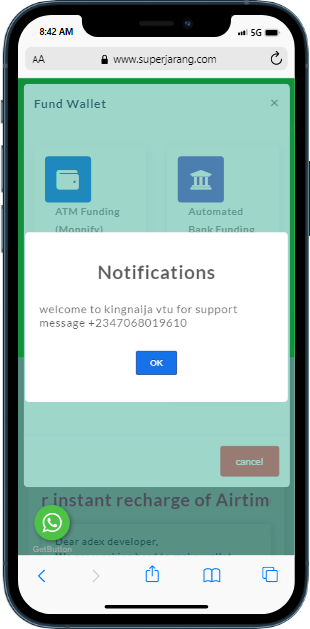 My Fast Wallet Sub Screenshot